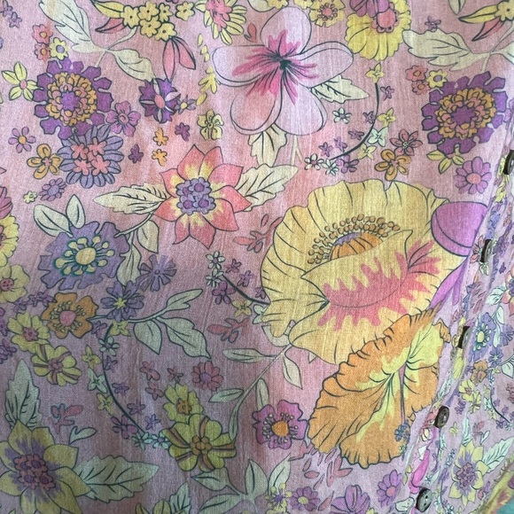 Spell hibiscus blouse excellent condition xs worn once - Picture 5 of 7